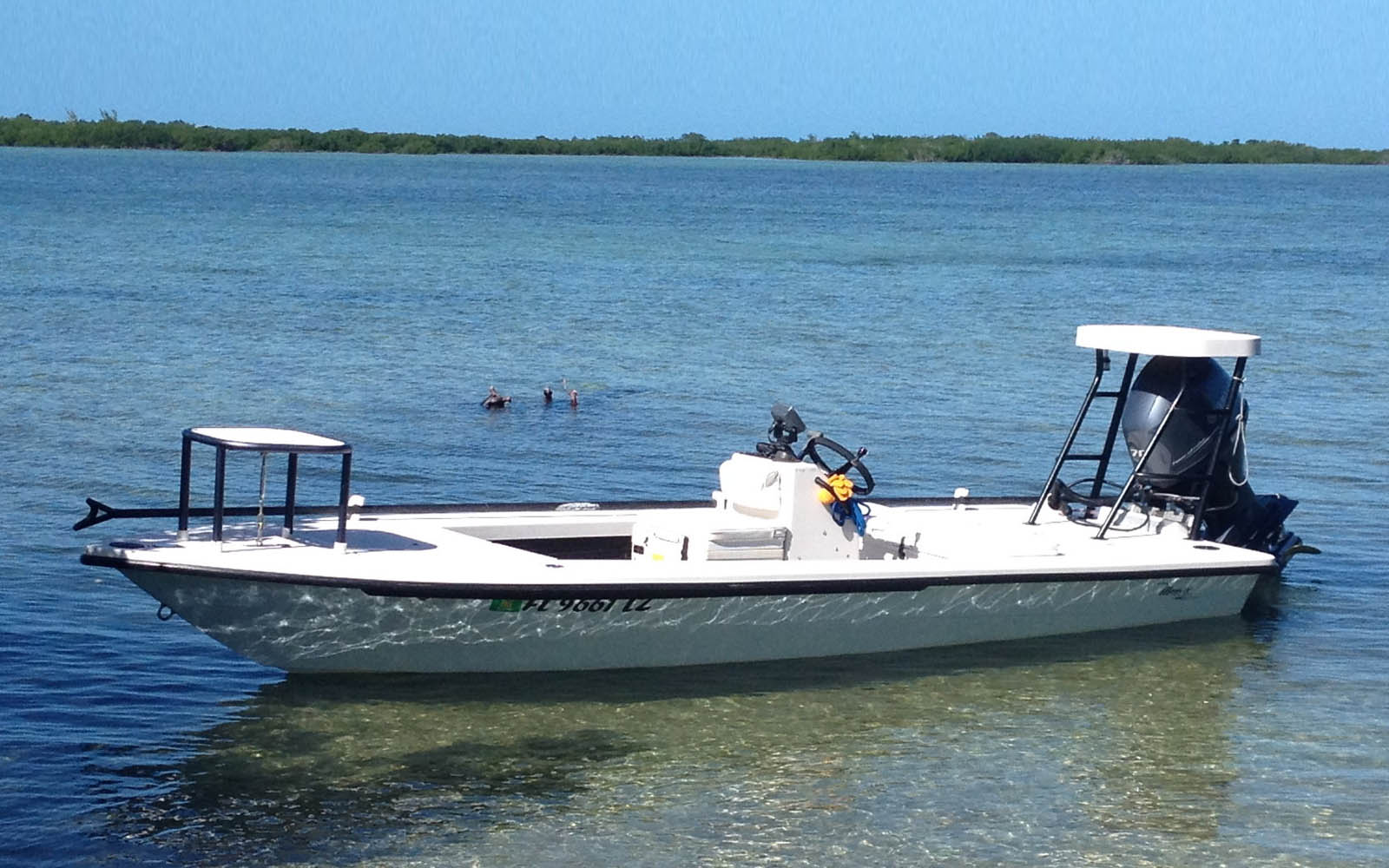 Florida Keys Maverick Skiff Captain Zach Stells